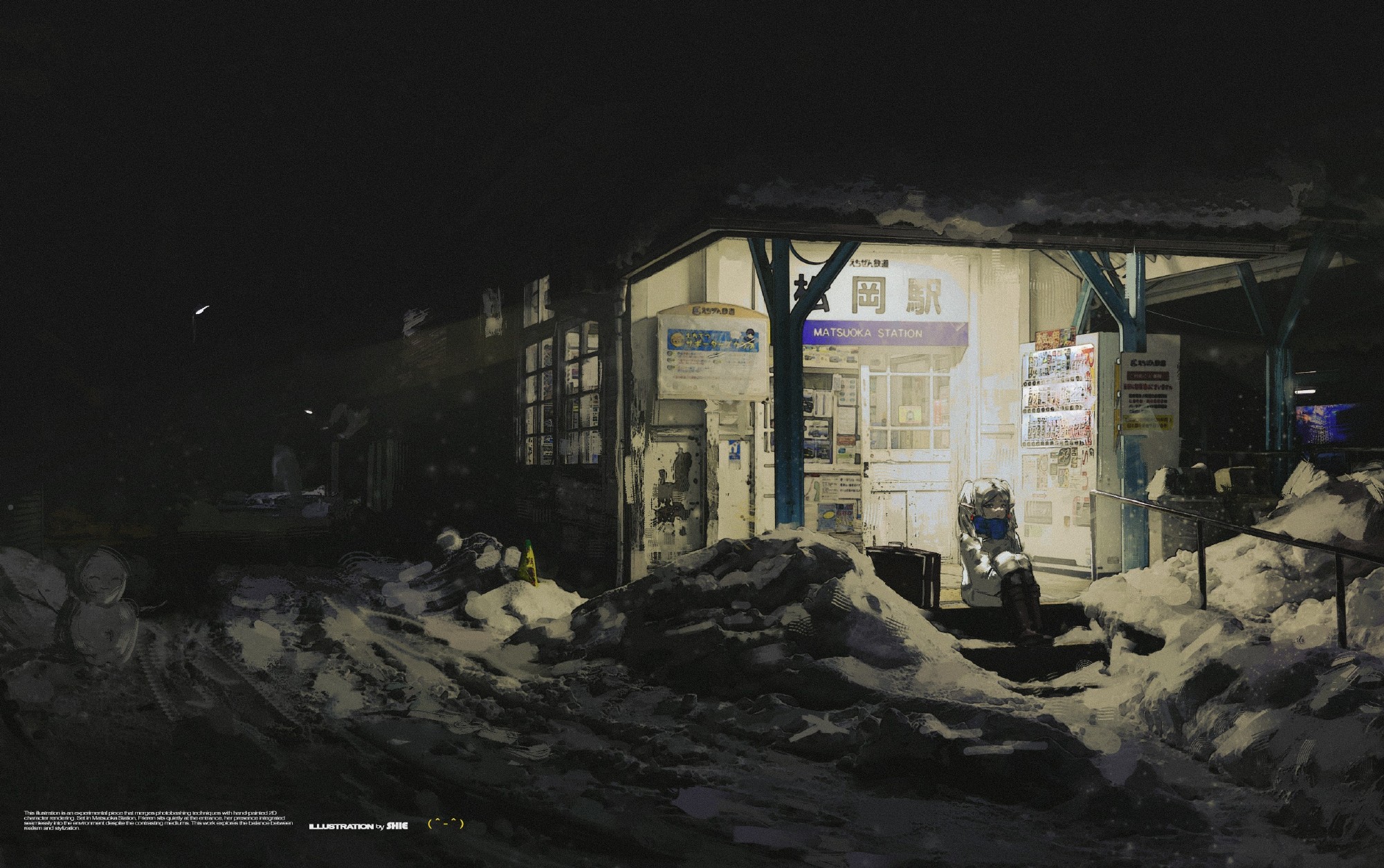 【P站画师】优雅与神秘的动画角色！画师shiej007的插画作品推荐