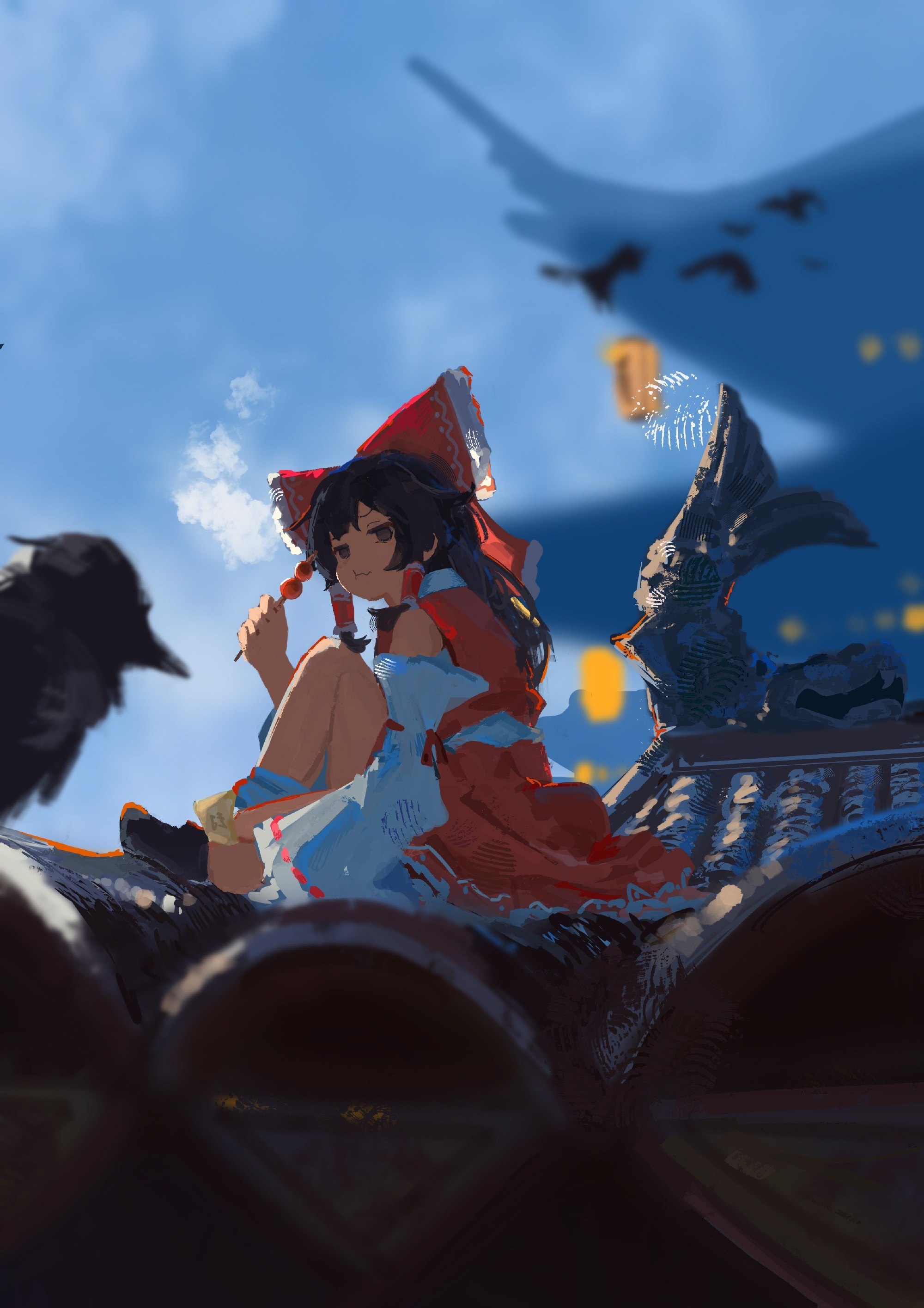 【P站画师】萌妹子与风景。画师こうこうや的插画作品推荐