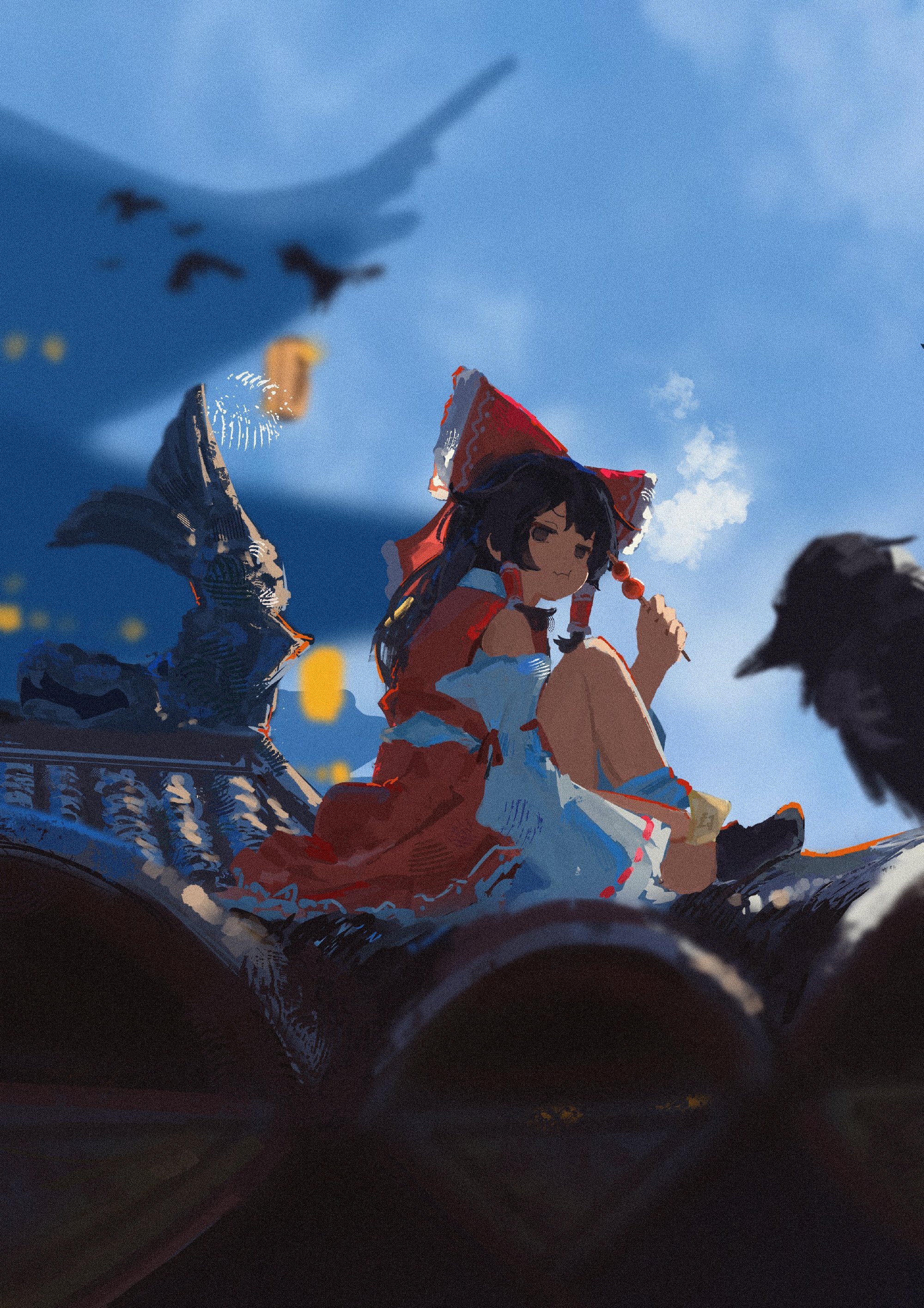 【P站画师】萌妹子与风景。画师こうこうや的插画作品推荐