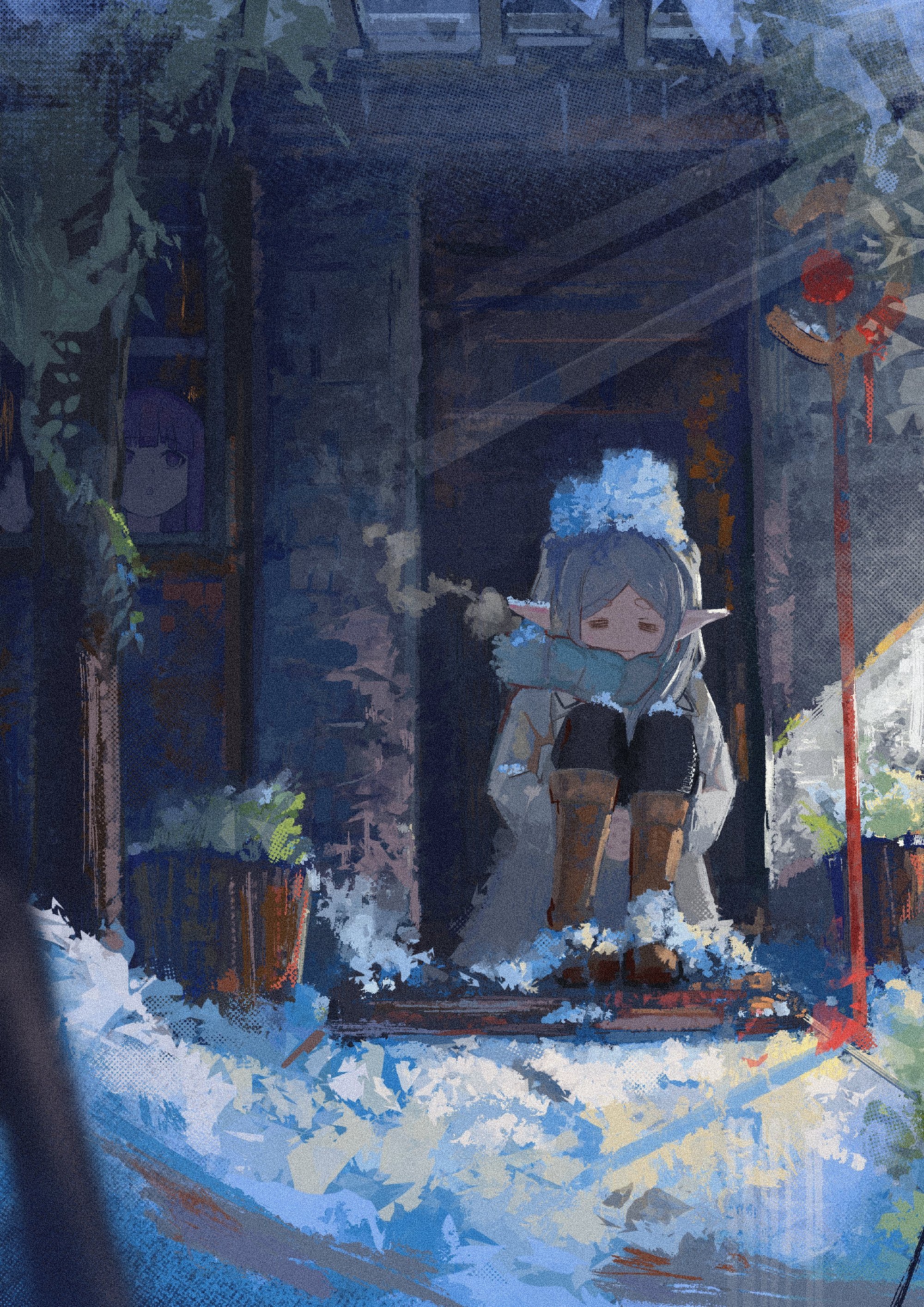 【P站画师】萌妹子与风景。画师こうこうや的插画作品推荐