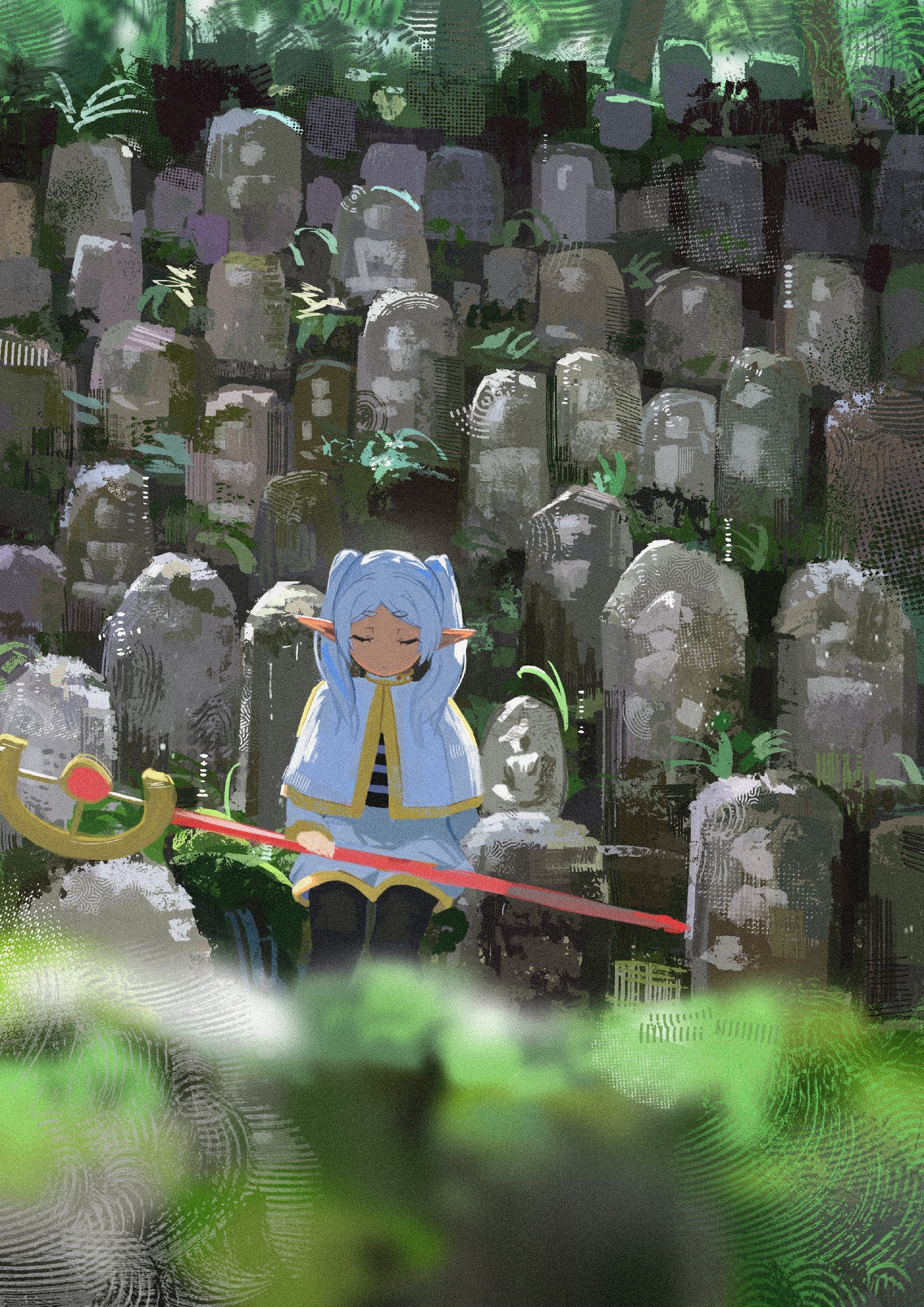 【P站画师】萌妹子与风景。画师こうこうや的插画作品推荐