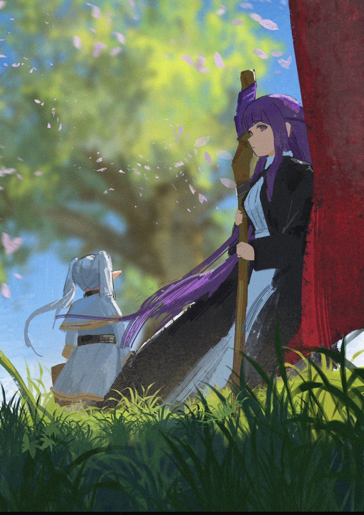 【P站画师】萌妹子与风景。画师こうこうや的插画作品推荐