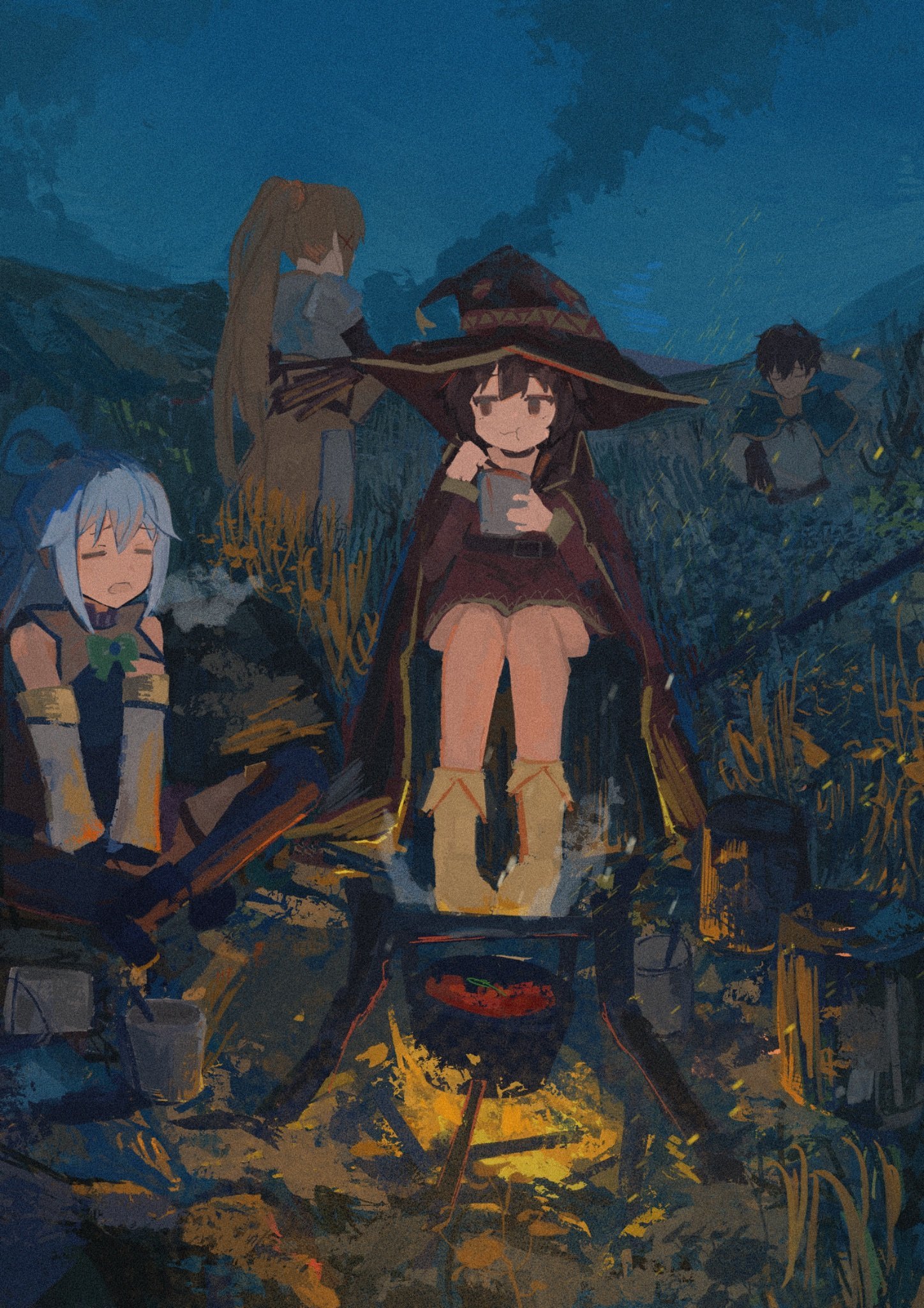 【P站画师】萌妹子与风景。画师こうこうや的插画作品推荐