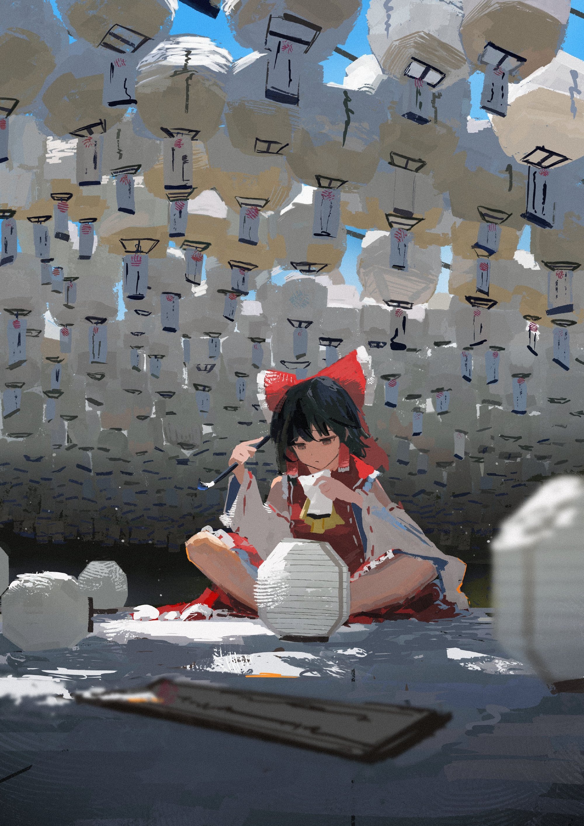 【P站画师】萌妹子与风景。画师こうこうや的插画作品推荐