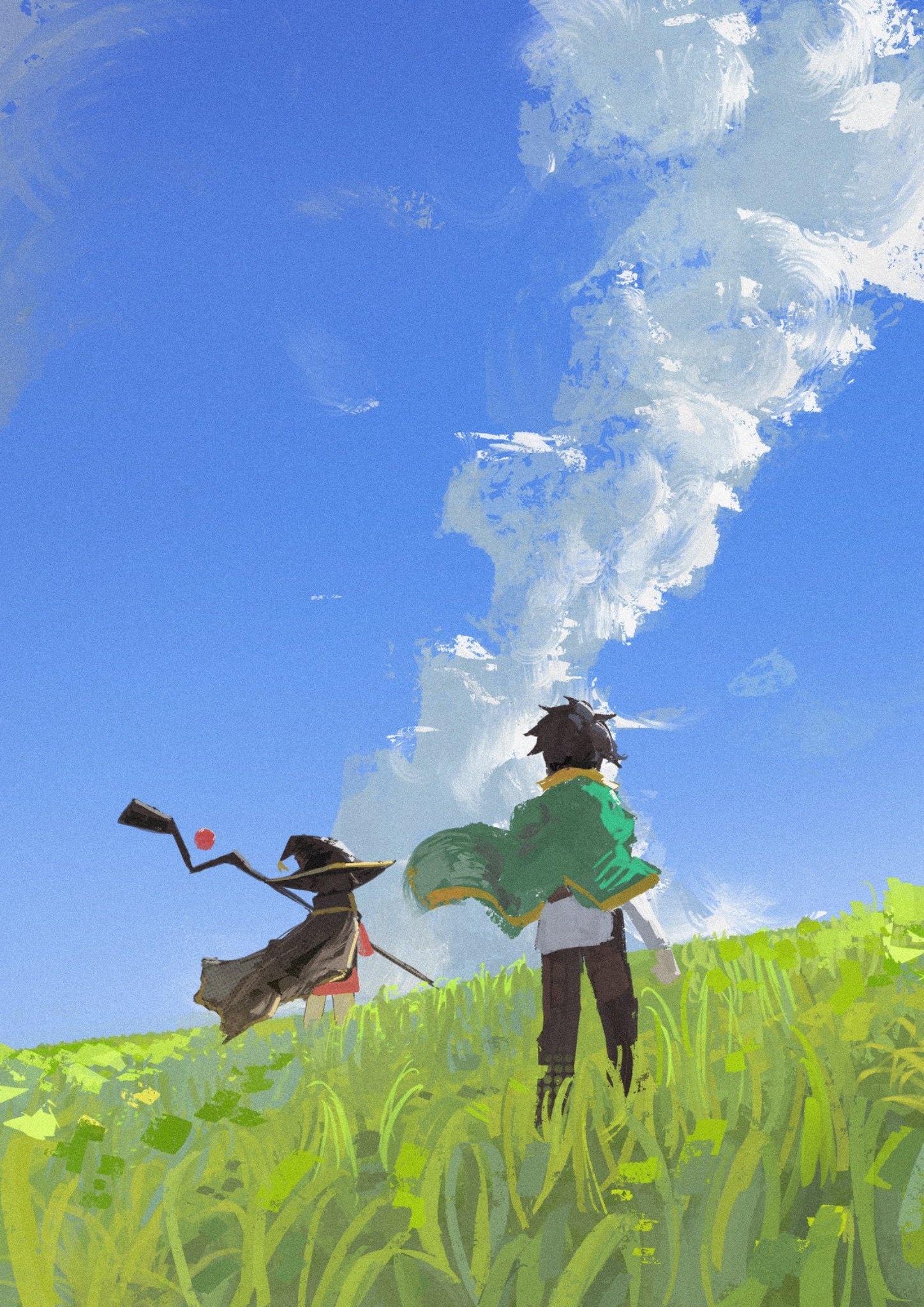 【P站画师】萌妹子与风景。画师こうこうや的插画作品推荐