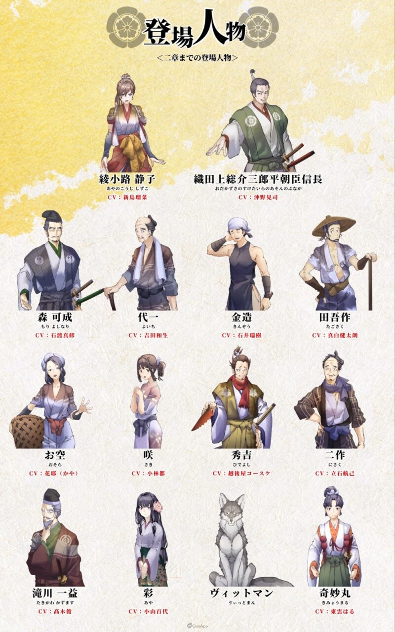 全語音視覺小說App《戰國小町苦勞譚 語繪卷》正式推出!第一章免費試玩,上線紀念三大活動同步登場 7 sengokukomachi katariemaki sub7