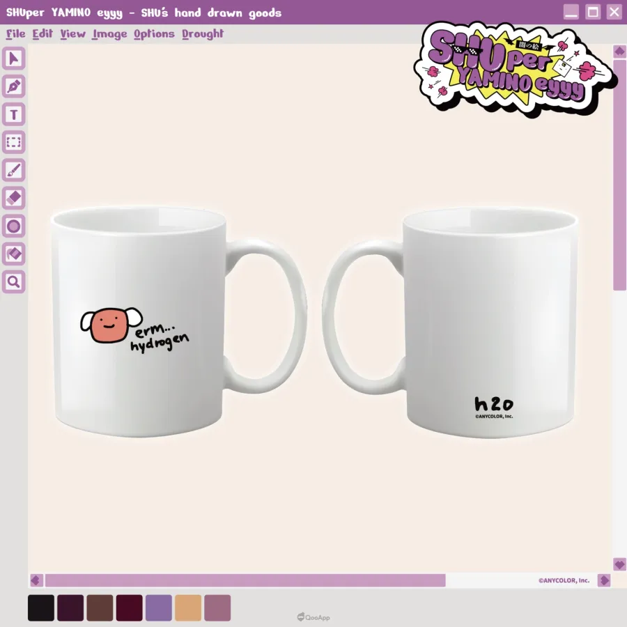 NIJISANJI EN Shu Yamino 個人手繪原創商品系列12月6日全球同步開賣！