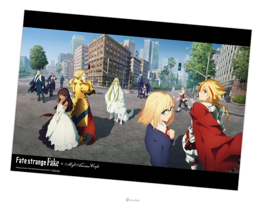 MyAnime Café《Fate/strange Fake》主題12月12日起台北＆高雄降臨！台中同推出飲料外帶服務