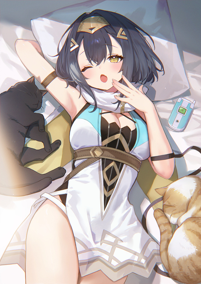 每周P站美图推荐——睡眼朦胧特辑