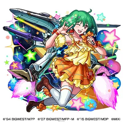 《怪物彈珠》×《超時空要塞7/F/Delta》首次合作活動驚喜來襲!人氣歌姬「Walküre」「蘭花・李」「雪露・諾姆」登場! 4 1211 monster strike MacrossBigwest Ranka Lee