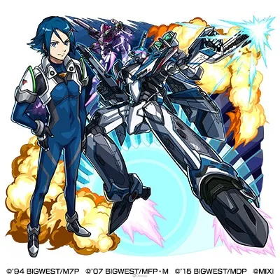 《怪物彈珠》×《超時空要塞7/F/Delta》首次合作活動驚喜來襲!人氣歌姬「Walküre」「蘭花・李」「雪露・諾姆」登場! 6 1211 monster strike MacrossBigwest Hayate