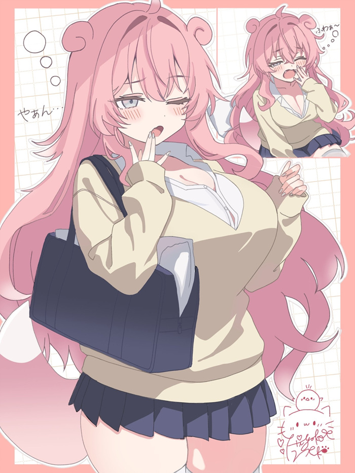 每周P站美图推荐——睡眼朦胧特辑