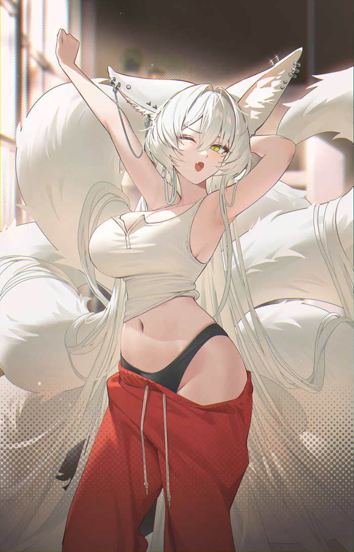 每周P站美图推荐——睡眼朦胧特辑