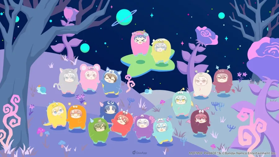 小怪獸們動起來!《IDOLiSH7-偶像星願-》展開新企劃「MOFMOF PARADE」,確定將製作逐格動畫! 1 「MOFMOF PARADE(モフモフパレード)」