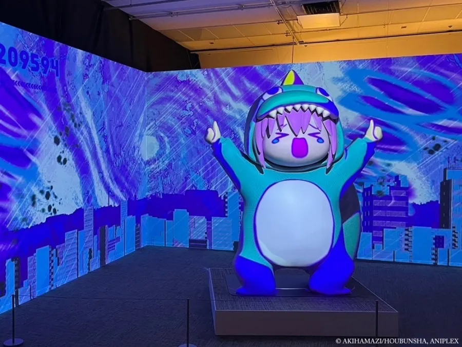 02 孤獨搖滾動畫展 展區示意圖