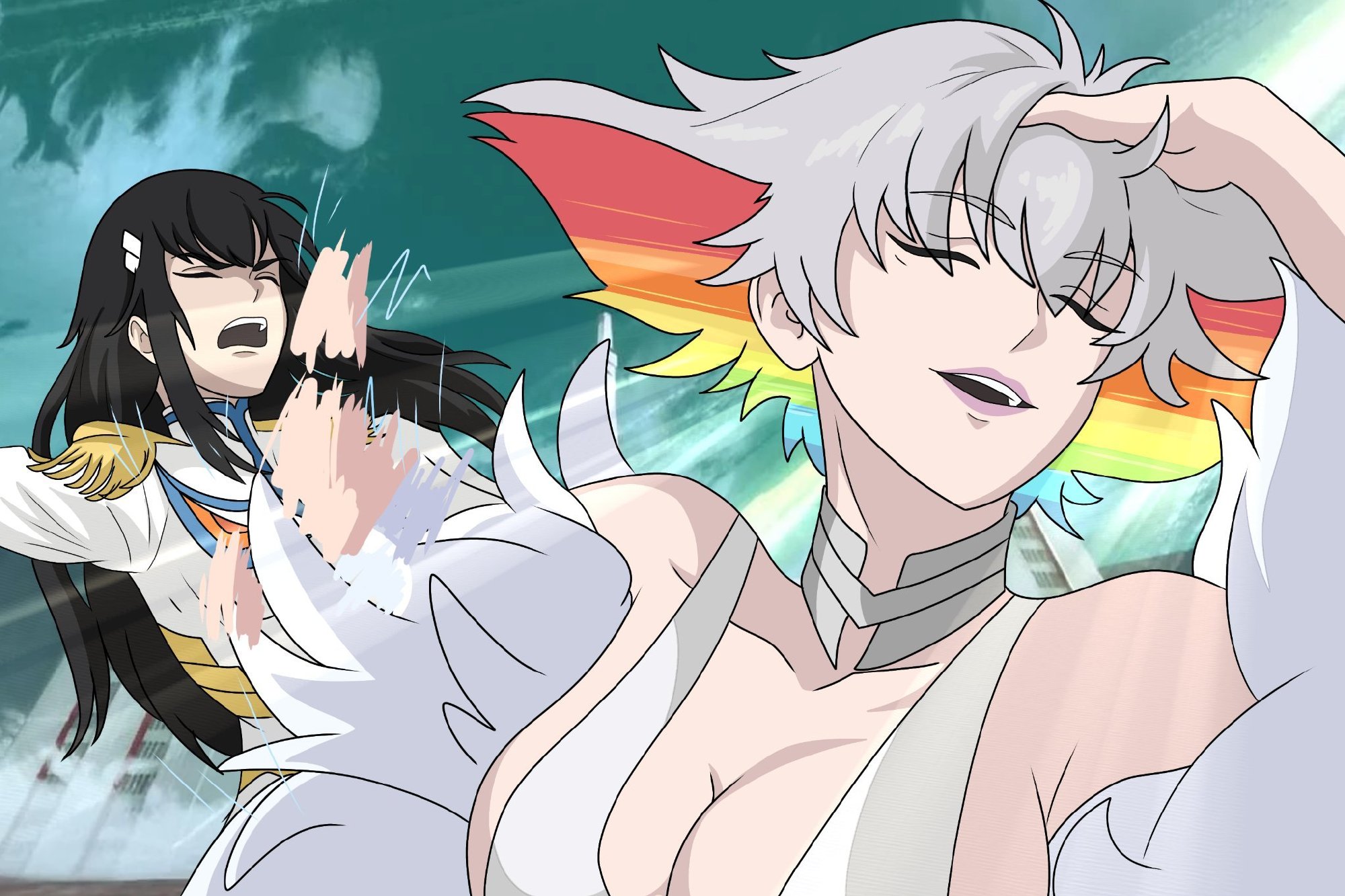 “我简直帅得要命！”《咒术回战》“直哉撩发”二创梗图刷屏中，网友们真是太有才了...