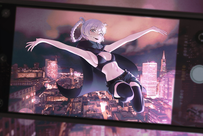 每周P站美图推荐——屏中少女特辑