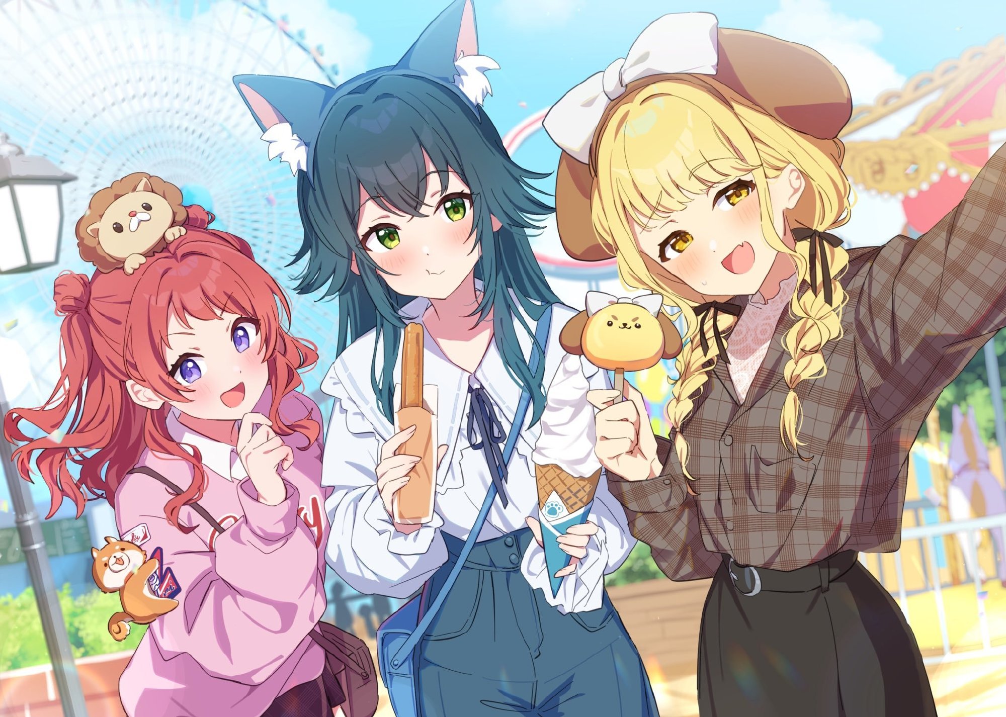 《星期一》她真可爱！对吗？