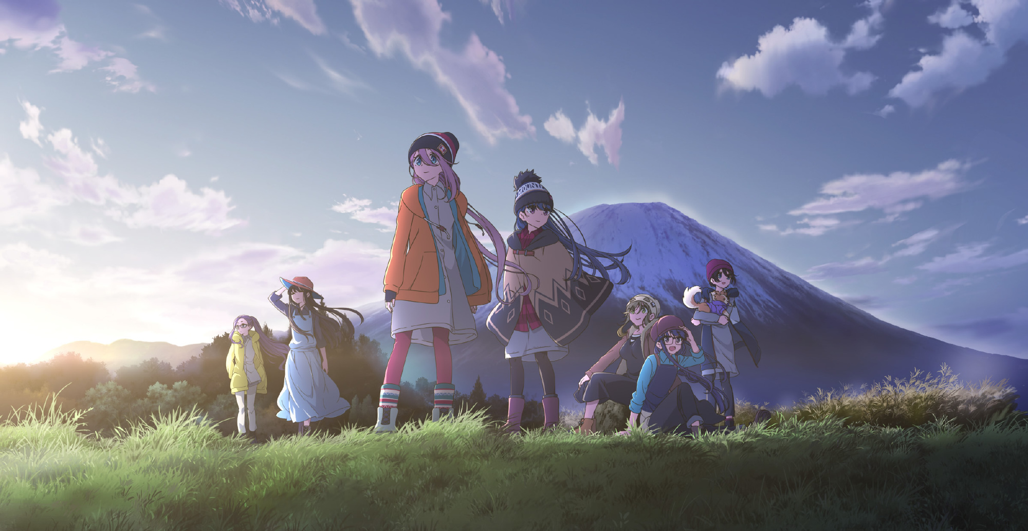 [P站美图]《摇曳露营△》各务原抚子壁纸特辑