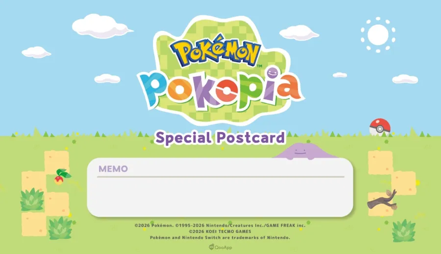 02 pokemon pokopia Special Event Postcards TW1