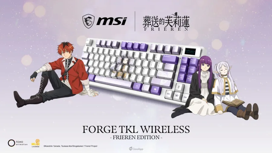 3 FORGE TKL WIRELESS FRIEREN EDITION Resize 繁中 3840x2160logo