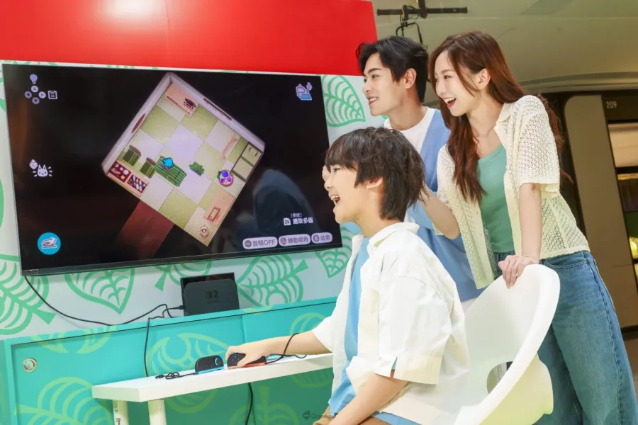 場內盡情試玩《集合啦！動物森友會 Nintendo Switch 2 Edition》