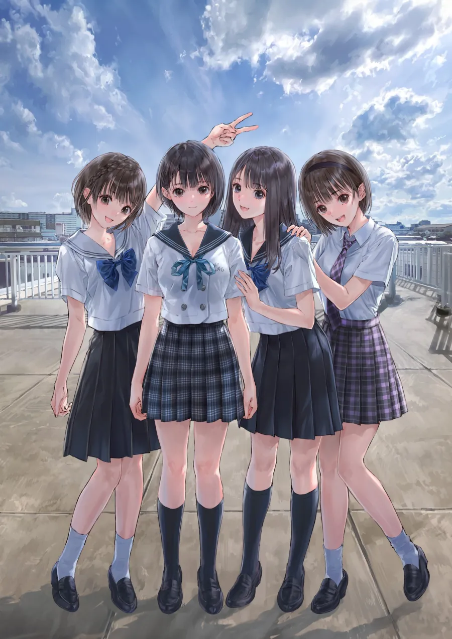 《BLUE REFLECTION》系列4部作集結《BLUE REFLECTION Quartet: 少女們的奇蹟》2026年7月30日發售! 2 BR 002
