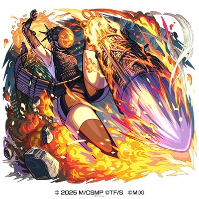 動畫《鏈鋸人》×《怪物彈珠》第2彈合作活動4月1日開跑!劇場版角色登場,合作轉蛋初次10連免費抽 2 0330 monster strike chainsawman event part 2 01