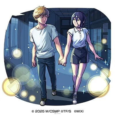 動畫《鏈鋸人》×《怪物彈珠》第2彈合作活動4月1日開跑!劇場版角色登場,合作轉蛋初次10連免費抽 2 0330 monster strike chainsawman event part 2 01