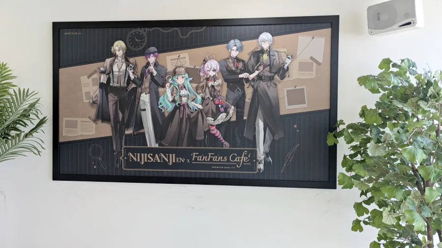 NIJISANJI EN×FANFANS CAFÉ《偵探謎影 Shadows of Deduction》與6位Liver一起解開美味之謎🔍