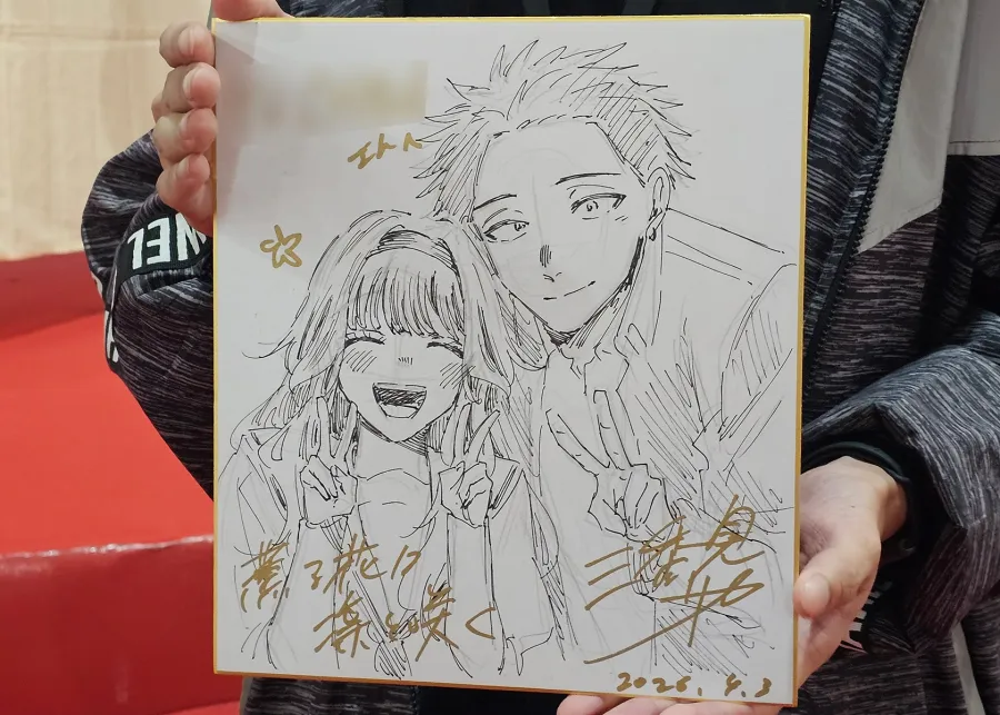 《薰香花朵凛然綻放》三香見SAKA來台首場簽名會台中動漫節登場💐加碼特別現場作畫掀高潮 17 20260403 181451