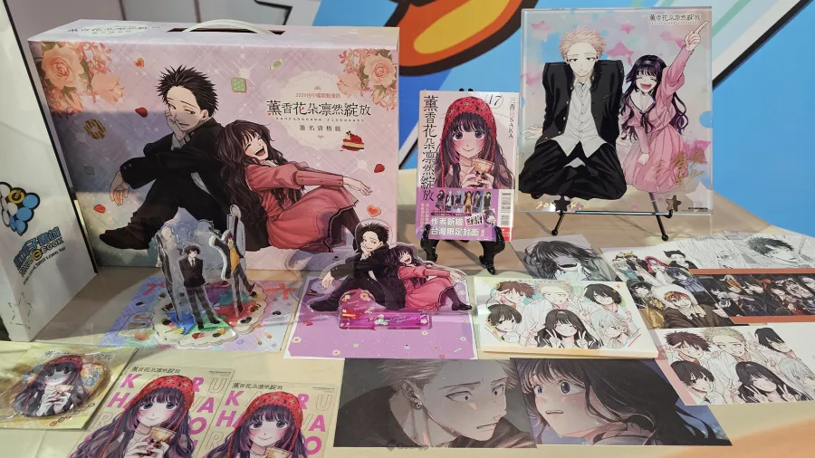 《薰香花朵凛然綻放》三香見SAKA來台首場簽名會台中動漫節登場💐加碼特別現場作畫掀高潮 5 20260403 163027