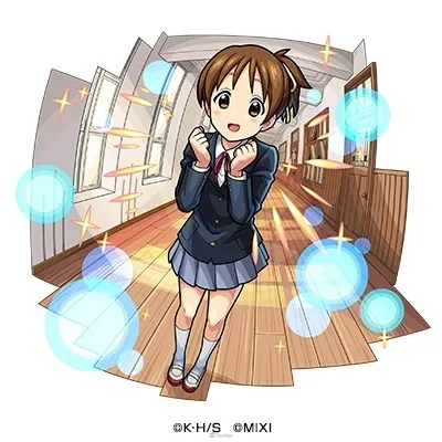 水屬性★6 貝斯手＆主唱 秋山澪（獸神化） horz