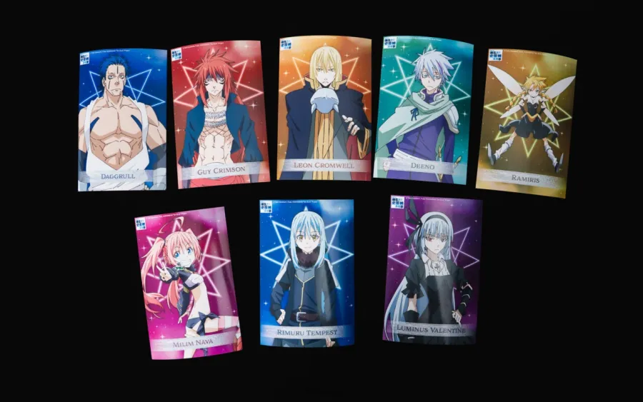 02.《轉生史萊姆》卡片機B款全8款