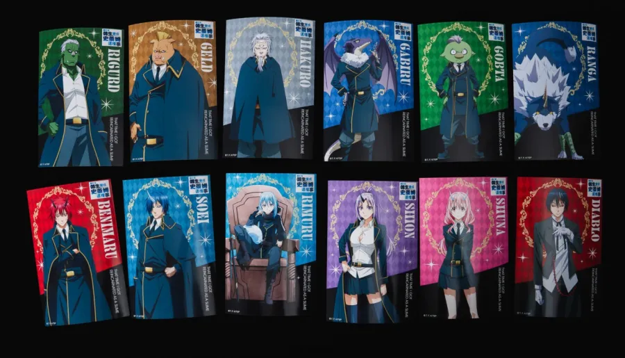 01.《轉生史萊姆》卡片機A款全12款