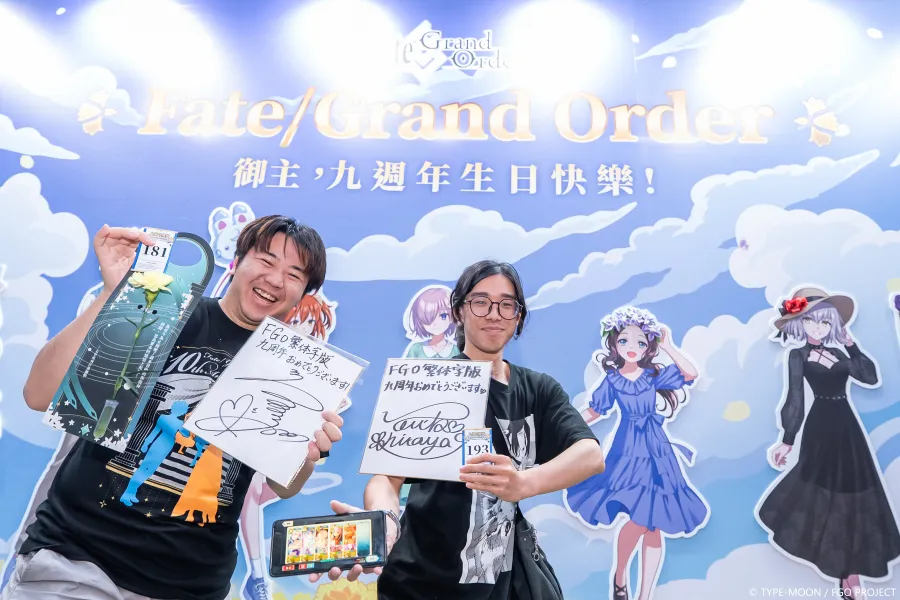 《FGO》繁中版九週年慶典千名御主齊聚共創回憶!植田佳奈、下屋則子現場獻上九週年祝福! 25 25