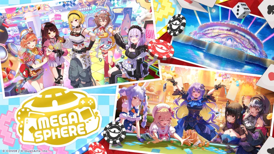 hololive官方手遊《hololive Dreams》全球事前登錄突破100萬人!公開全新區域「電玩巨蛋城」與首次遊戲企劃! 2 02 1