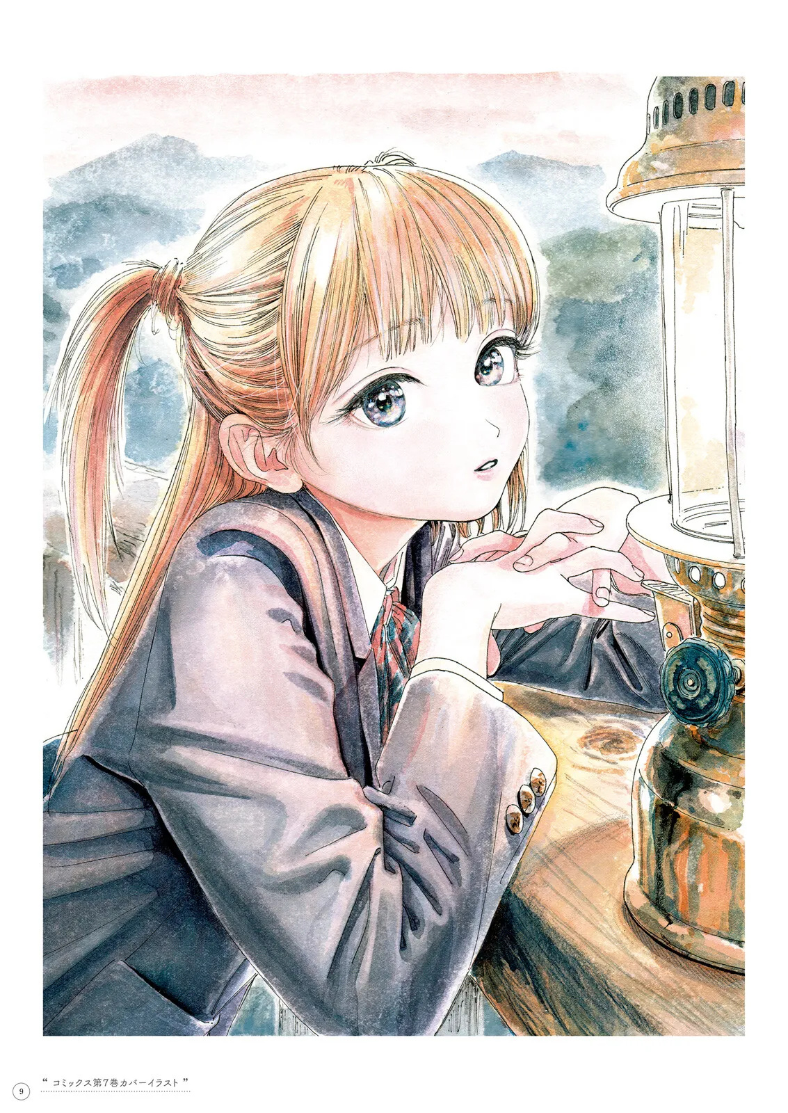 青春可爱的明日酱!《明日同学的水手服》作者“博”插画集 图包画集 | LycoPoi 青春可爱的明日酱!《明日同学的水手服》作者“博”插画集