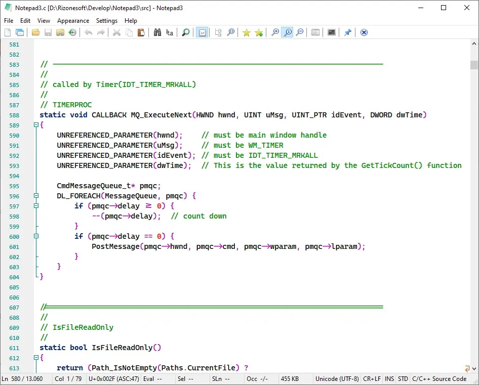 Rizonesoft notepad3