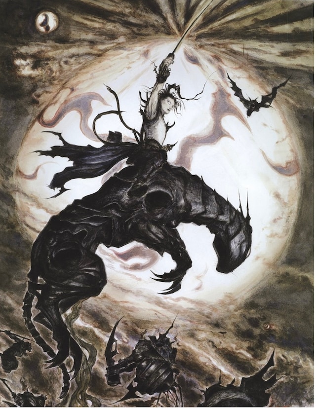 手绘黑暗奇幻！天野喜孝《斩 -ZAN-》动画项目发表