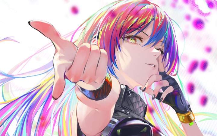 P站美图推荐——渐变发色特辑