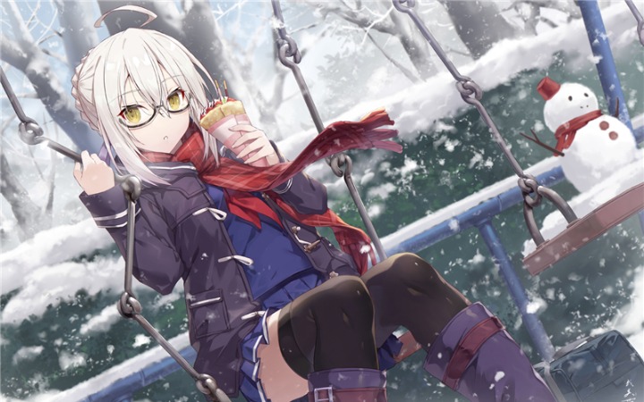 P站美图推荐——雪人特辑（四）