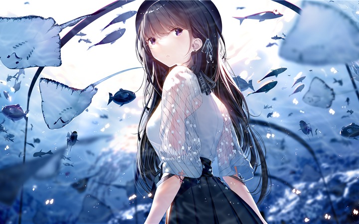 P站美图推荐——水族馆特辑（二）