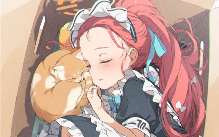 P站美图推荐——箱内女孩特辑