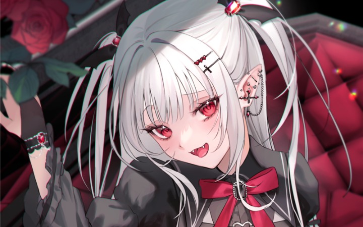 P站美图推荐——地雷系女子特辑（二）