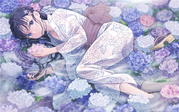 P站美图推荐——紫阳花特辑（二）