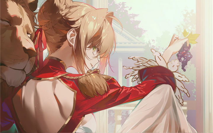 P站美图推荐——长裙特辑