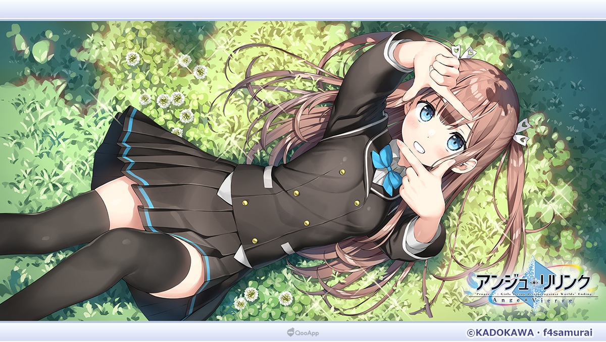 《聖潔天使 Ange Vierge》續作手遊《Ange Relink》正式推出！與5個世界的少女們共譜懷舊校園戀愛♡