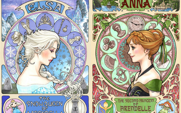 P站美图推荐——穆夏风特辑