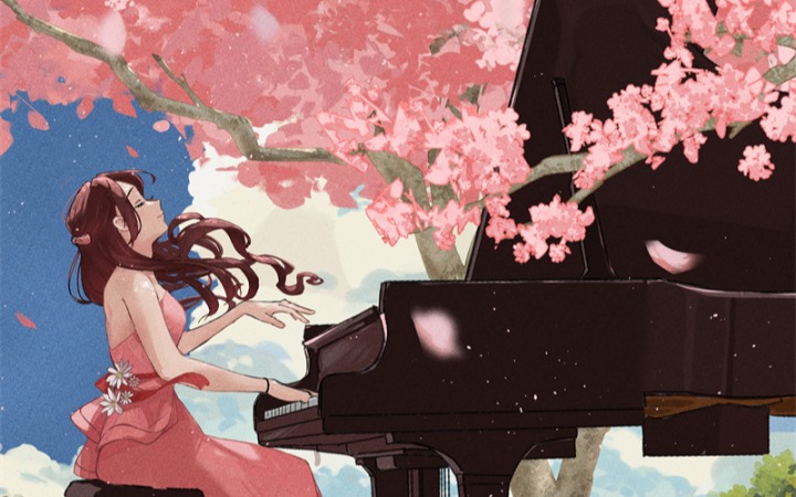 P站美图推荐——钢琴特辑（三）